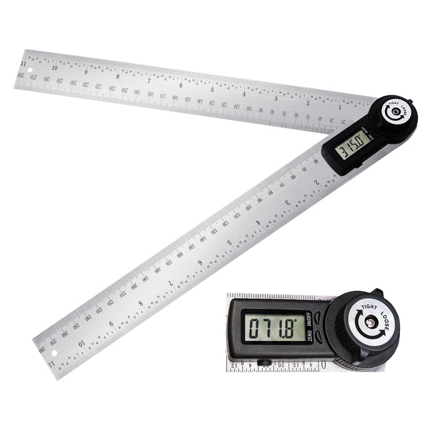 TK323PLUS Digital Angle Finder Protractor - 2 in 1 Angle Finder Ruler –  Tekcoplus Ltd.