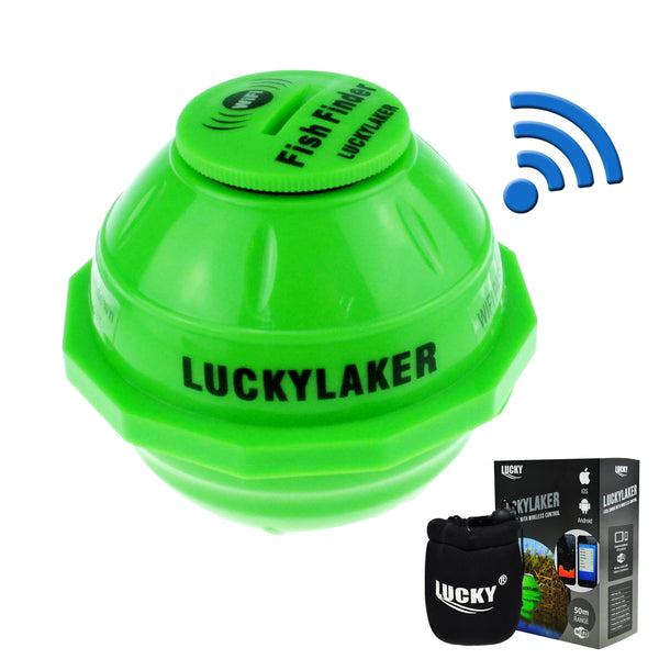 FF-916 LUCKY Wireless 50M WIFI Fishfinder Sonar IPHONE IPAD IOS Android  Fish Finder 130ft (45m)