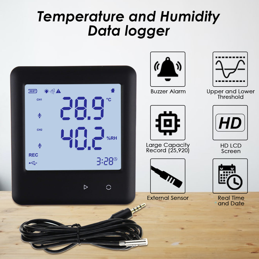 Bluetooth-compatible Thermometer Lcd Digital Temperature Sensor Humidity  Meter Indoor Hygrometer Me