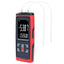 TK420PLUS Handheld Differential Manometer Pressure Gauge Tester 13 Pressure Units Data Record and Alarm Function for HVAC System, Pneumatic Machine, Compressor etc. Digital Colored Display