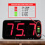 TK389PLUS 13-inch Digital Wall Hanging Sound Level Meter Datalogger Audio and Visual Alarm Large HD Display