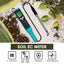 TK416PLUS Digital Soil EC and Temperature Tester Waterproof Probe with ATC and Backlight for Potted Plants Gardening, Agriculture, Flower Farming