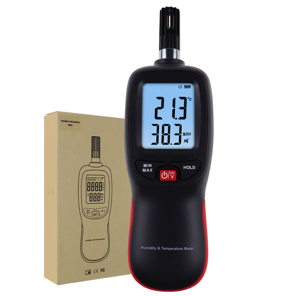 Digital Humidity and Temperature Meter Psychrometer Thermo 