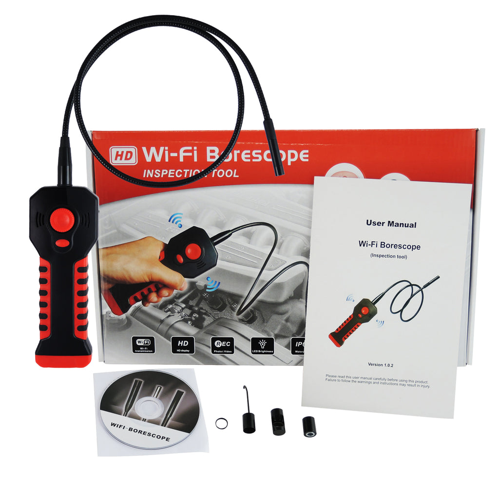 WIFI Wireless Waterproof Borescope Endoscope Inspection Camera for iPhone 7  Plus