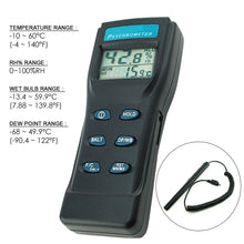 THTK-794 Humidity & Temperature Meter Hygrometer Psychrometer Dew point and  Wet-bulb - Tekcoplus Ltd.