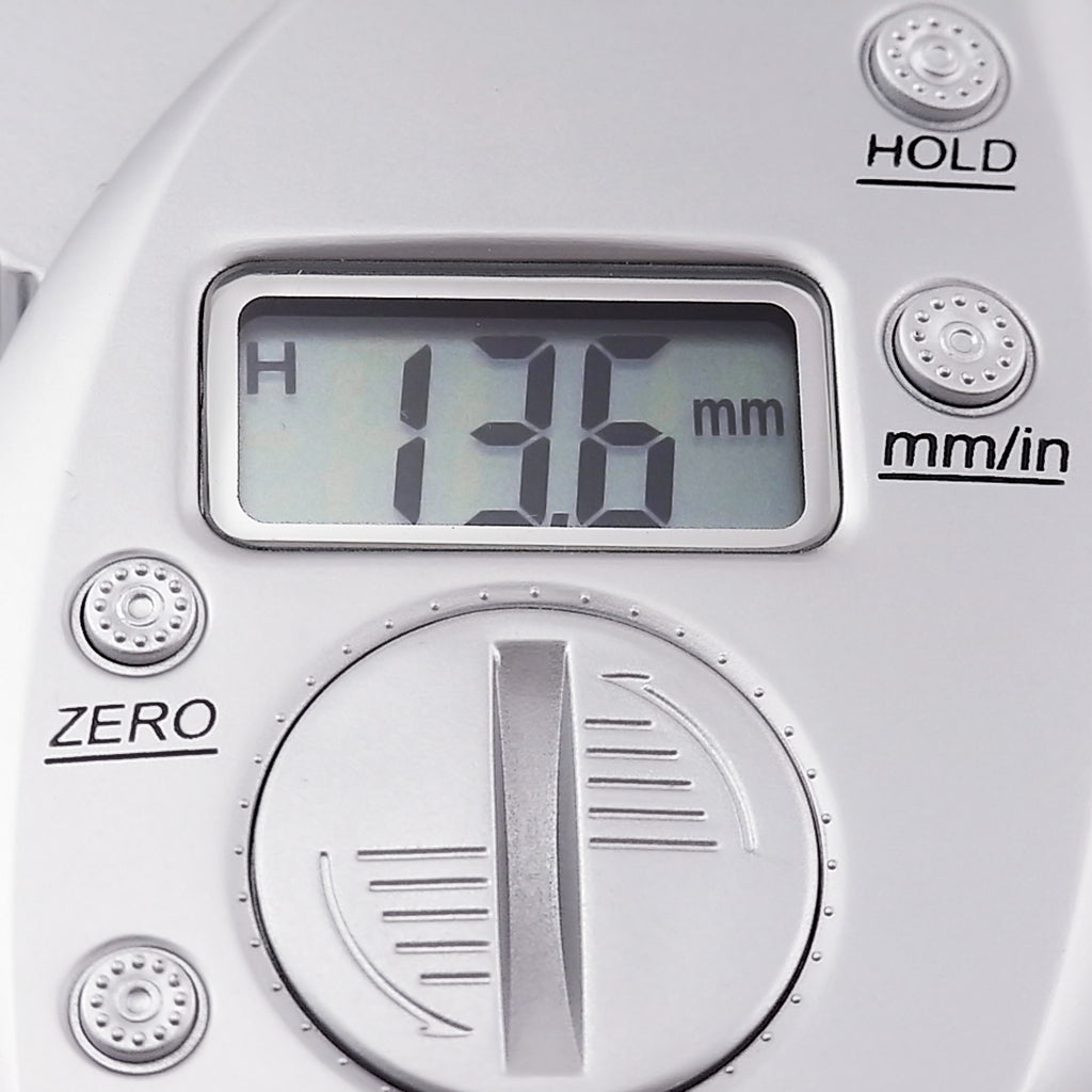 TMTK-117 Body Fat Caliper Analyzer Measure mm inch LCD for Men / Women  Healthy Pocket Monitor