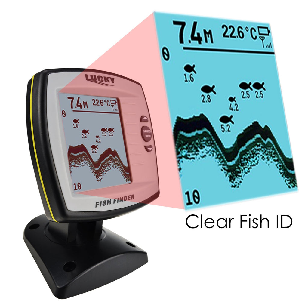 FF-918N2 LUCKY 2-in-1 Fish Finder 100m(Wired) / 60m(Wireless